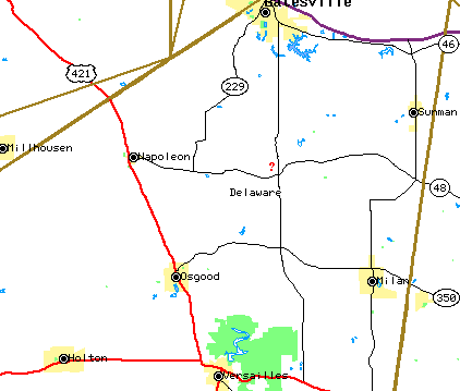 Map of St. Pius Cemetery
